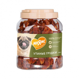 "МНЯМС" лакомства  для собак  Грудки утиные (вес)