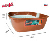 "BraVa" COMFORT туалет для кошек с сеткой, 50*38*12,3см, 761193