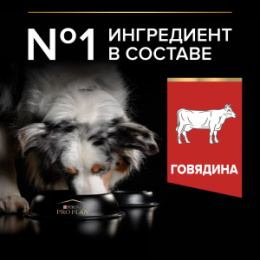 "PURINA Pro Plan" DUO DELICE для взрослых собак средних и крупных пород с говядиной