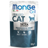 "MONGE" Cat Grill влажный корм для стерилизованных кошек, с форелью, паучи 85 г