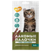 "МНЯМС" палочки лакомство для кошек 13,5 см  с Цыпленком и уткой 3х5 г 0055