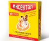 "ИНСЕКТАЛ" капли от клещей и блох д/кошек и собак 2-4кг 
