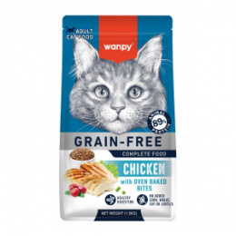 "Wanpy" Cat беззерновой сухой корм для взрослых кошек с Курицей