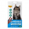 "МНЯМС" палочки лакомство для кошек Лосось/Форель 13,5см,   3*5гр 