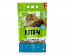 "КОТЯРА" наполнитель комкующийся классический