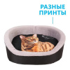 "RICH BREED" ДИЗАЙН №3 лежанка с кошкой 44*33*16 00080