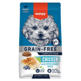 "Wanpy" Dog беззерновой сухой корм для Щенков с Курицей 