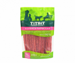 "TITBIT" лакомство для собак Колбаса Пармская 