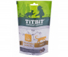 "TITBIT" лакомство для кошек Хрустящие подушечки с лососем для здоровья шерсти 60г