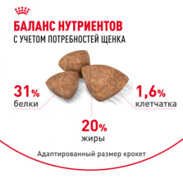 "Royal Canin" X-Small Puppy корм для щенков очень мелких пород до 10 месяцев