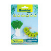 "Bambini Pets" игрушка для грызунов "Гусеница с салатом" из люфы. Количество 2 шт