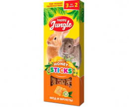 "HAPPY JUNGLE" палочки для крупных грызунов