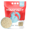 "КОМФИКОТ" наполнитель тофу комкующийся без аромата