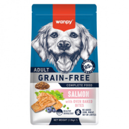 "Wanpy" Dog беззерновой сухой корм для взрослых собак с Лососем