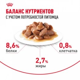 "ROYAL CANIN" Hairball Care кусочки в соусе для снижения риска образования волосянных комочков, 85 г