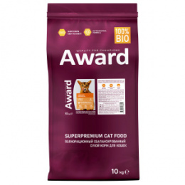 "AWARD" Urinary сухой корм для взрослых кошек для профилактики мочекаменной болезни