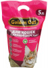 "GOLDEN CAT" наполнитель минеральный для длинношерстных кошек, 5 л