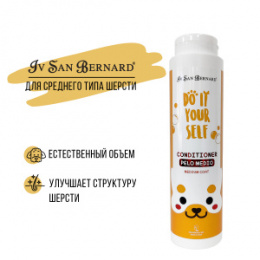 "ISB"  DO IT YOURSELF кондиционер для животных со средней шерстью 300 мл